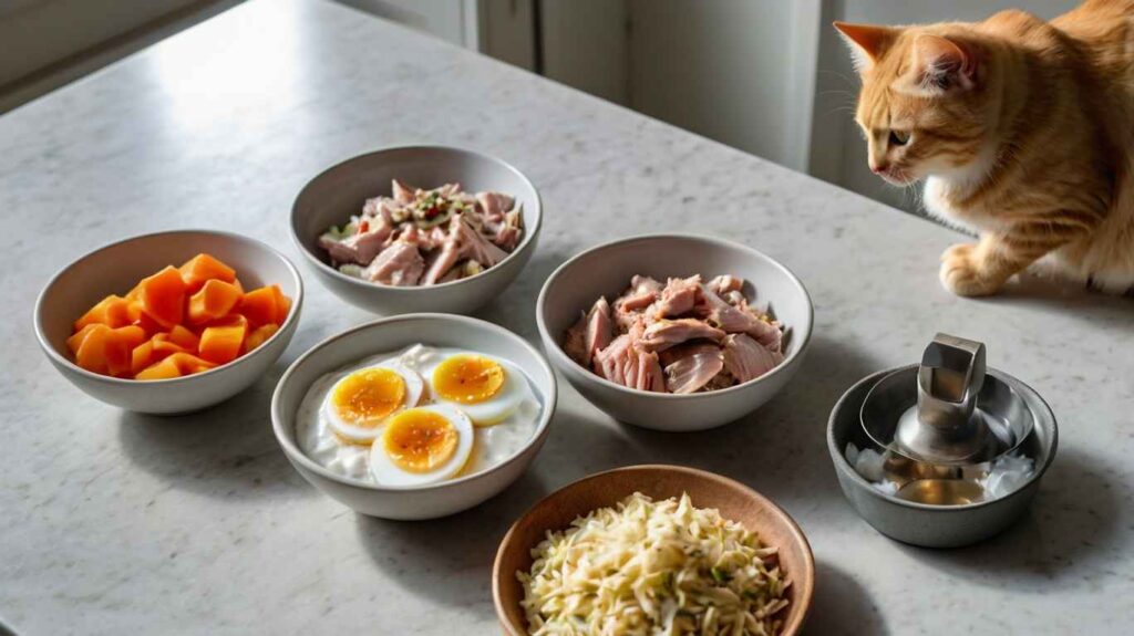 Human Foods Cats Can Eat
