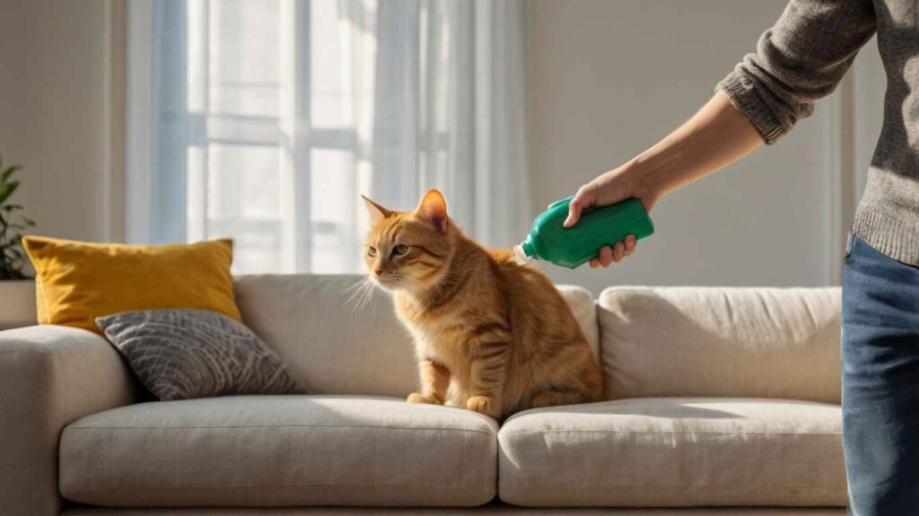Stop Cat From Scratching Furniture